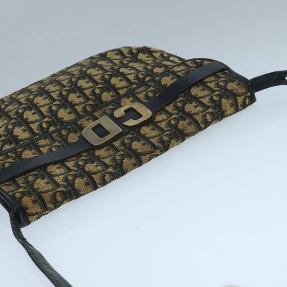 DIOR Trotter Canvas Shoulder Bag Navy - Picture 6 of 13